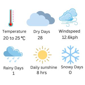 Weather in Dubai in February