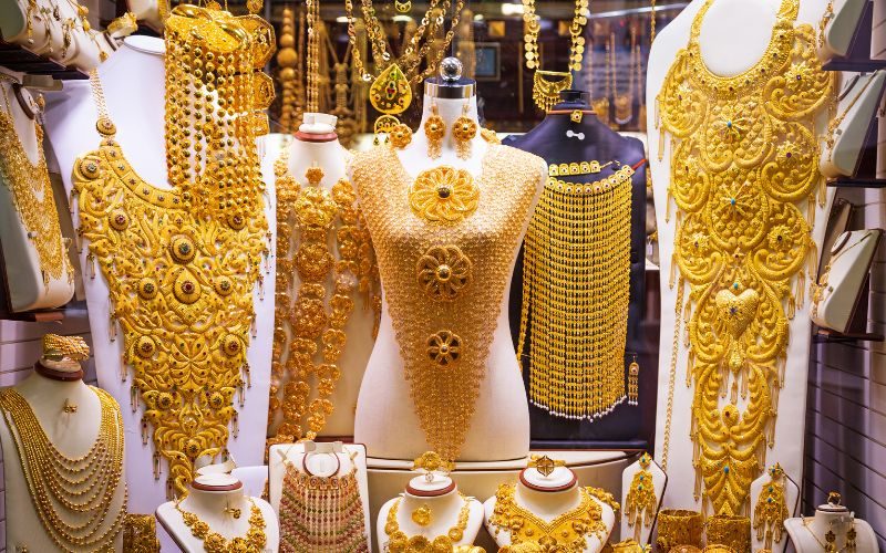 Gold souk in Dubai